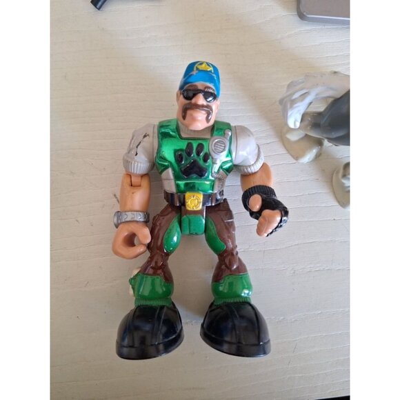 Rescue Heroes Figures Lot 1997-2004 Firefighter Police Wolf Trooper Bill Jake - Picture 8 of 10